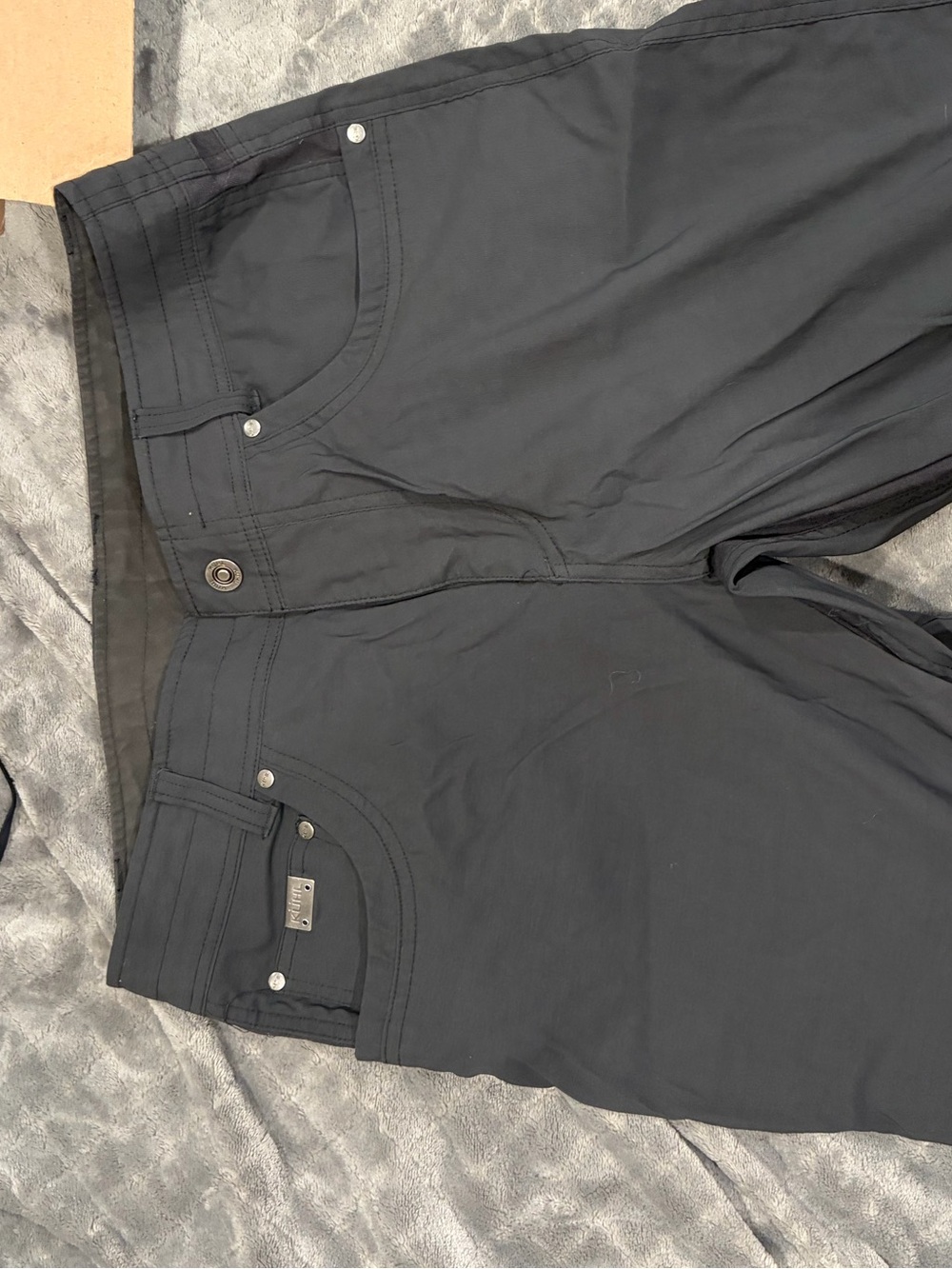 Kuhl Men's Black Chinos with Casual Fit